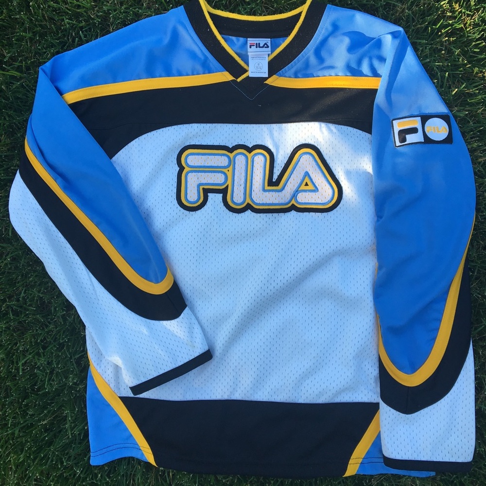 Retro Fila Jersey! Instagram has the Full Listing!